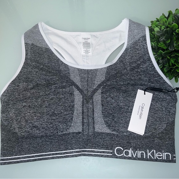 🆕 Calvin Klein 3X Sports Bra - Picture 1 of 6